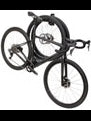 Feedback Sports Wall Post Display Stand - 1-Bike, Wall Mounted, Folding, Black