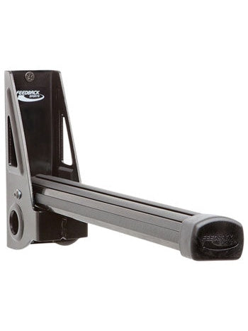 Feedback Sports Wall Post Display Stand - 1-Bike, Wall Mounted, Folding, Black