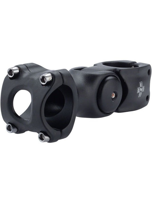 Kalloy 820 Stem - 95mm, 31.8 Clamp, Adjustable, 1 1/8", Aluminum, Black