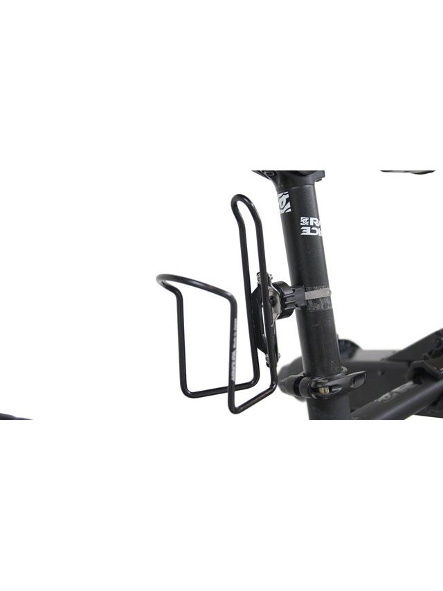 Minoura Clamp-on Bottle Cage Holder - 22-35mm, Black