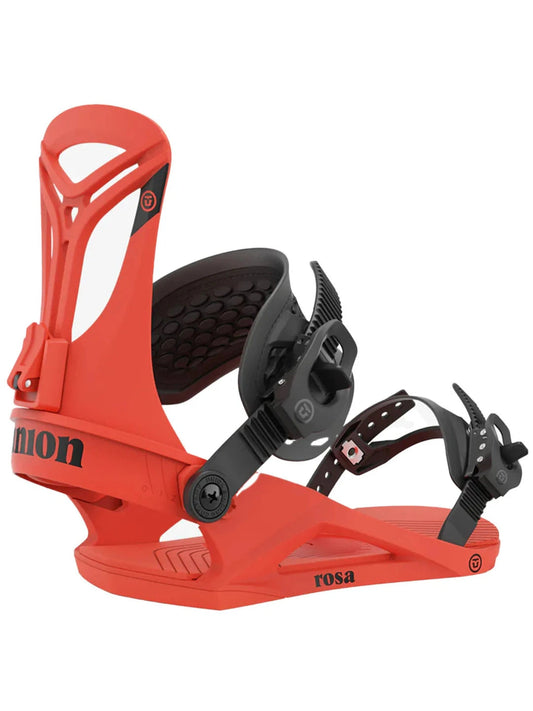 Union Rosa Bindings - Hot Red