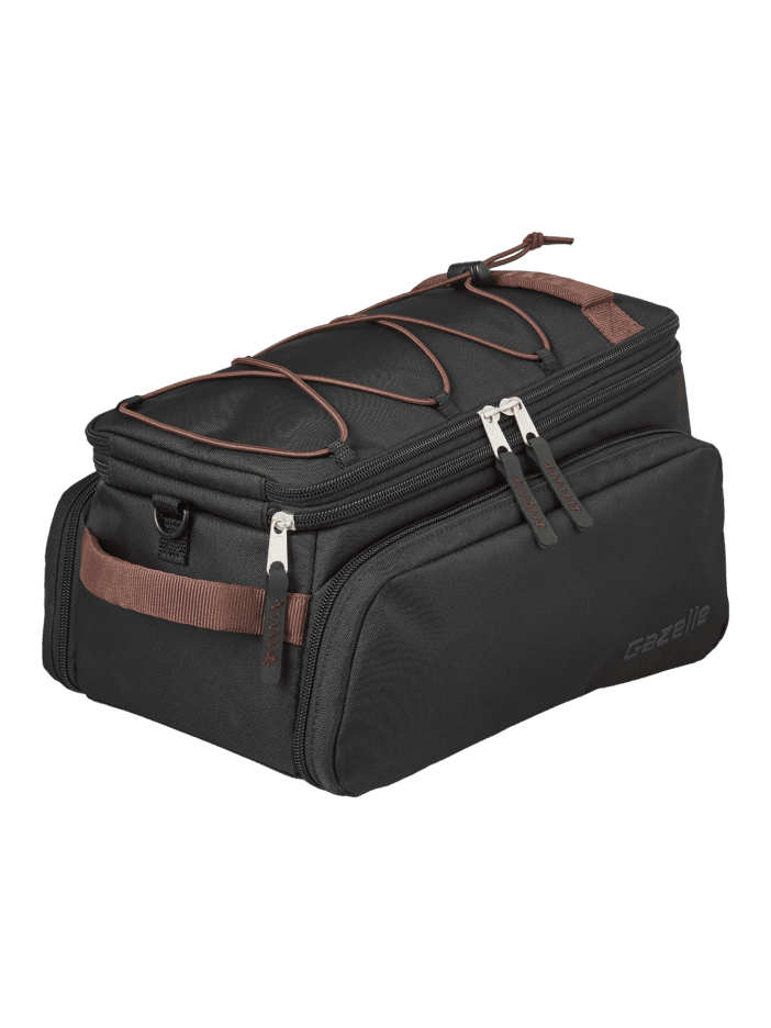 Gazelle Trunkbag - Black/Brown