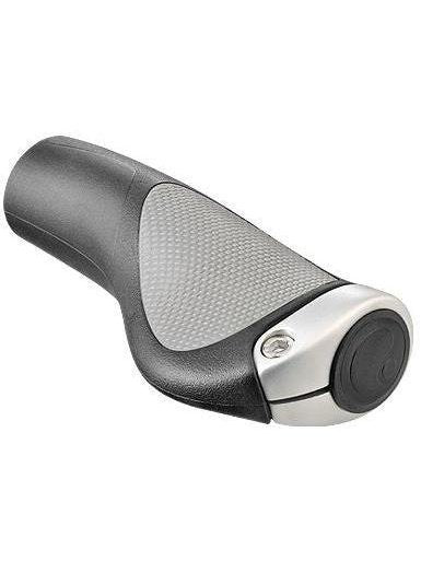 Ergon GP1-S ERGO STANDARD MTB/HYBRID HANDLEBAR GRIPS BLACK/GREY SMALL