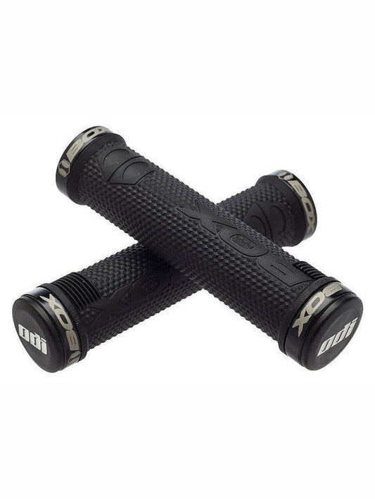 BOX BMX GRIPS 130mm BLACK GRIP BLACK END PLUG