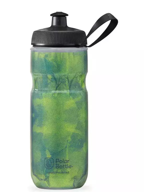 20oz SPORT INSULATED FLYDYE WATERBOTTLE LEMON LIME
