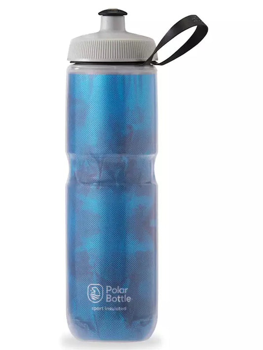 24oz SPORT INSULATED FLYDYE WATERBOTTLE ELECTRIC BLUE