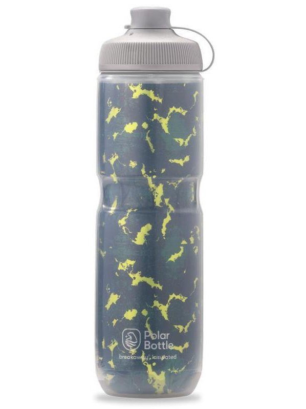 Polar Bottle24oz BREAKAWAY MUCK INSULATED BOTTLE FOREST/LIGHTNING