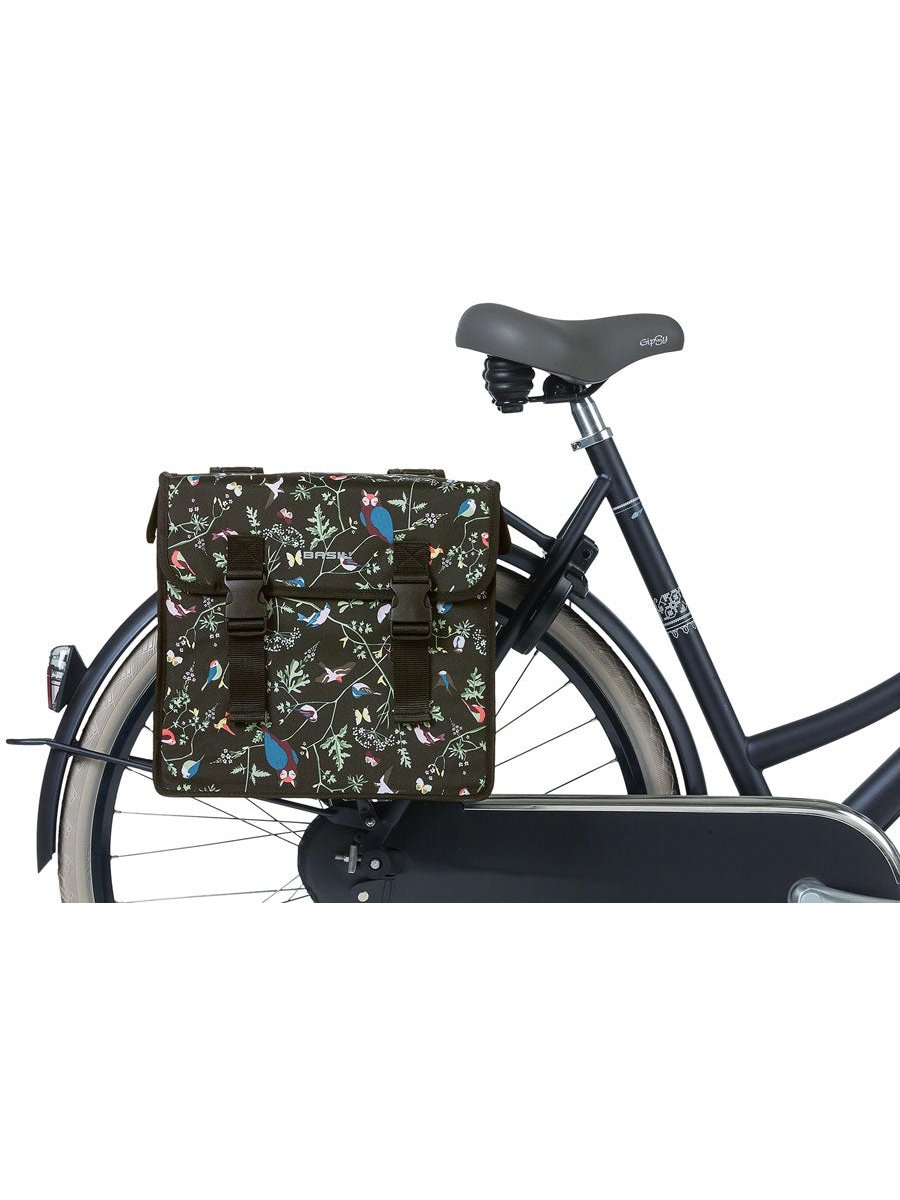 Basil Wanderlust Double Pannier - 35L, Charcoal