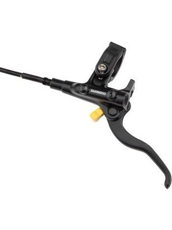 Shimano Deore BL-M4100/BR-MT410 Disc Brake and Lever - Front, Hydraulic, Resin Pads, Gray