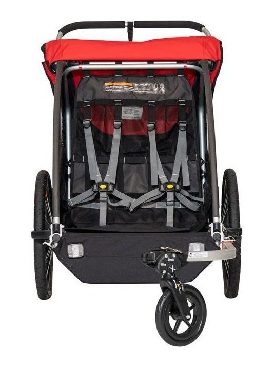 Burley Honey Bee Child Trailer: Red