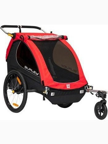 Burley Honey Bee Child Trailer: Red