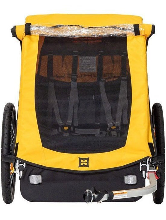 Burley Bee Child Trailer - Double, Yellow