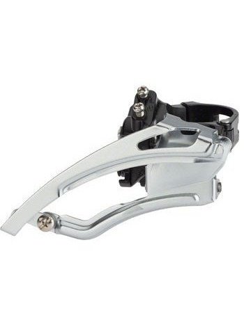 microSHIFT MarvoLT Front Derailleur 9-Speed Triple, 44/32/22T, 31.8/34.9mm Band Clamp, Shimano Compatible