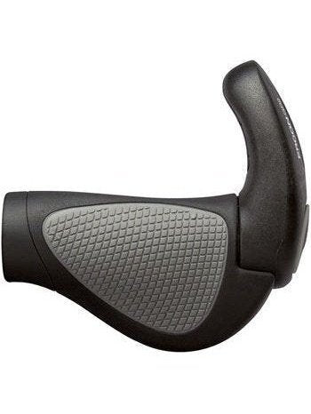 Ergon GP2 Gripshift Grips - Large, Black/Gray