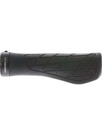 Ergon GA3 Grips - Black, Lock-On, Small