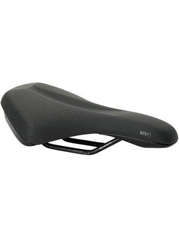 Selle Royal Vivo Reflective Saddle - Moderate, Black, Men's