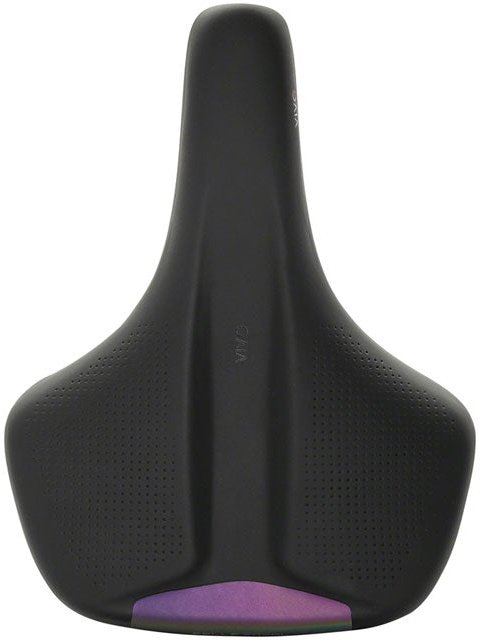 Selle Royal Vivo Reflective Saddle - Moderate, Black, Women's
