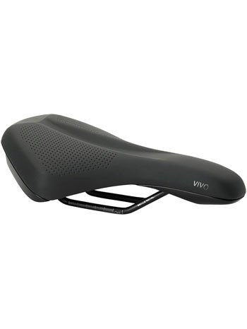 Selle Royal Vivo Reflective Saddle - Moderate, Black, Women's