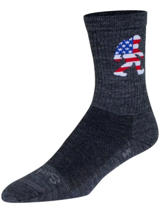 SockGuy Big Foot Wool Socks - 6"