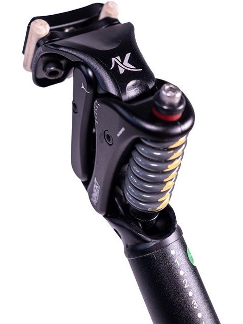 Cirrus Kinekt Suspension Seatpost - Aluminum, 27.2, 350mm