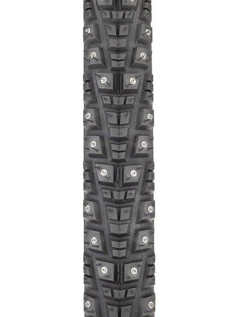 45NRTH Gravdal Tire - 700 x 38, Tubeless, Folding, Black, 60tpi, 252 Concave Carbide Studs