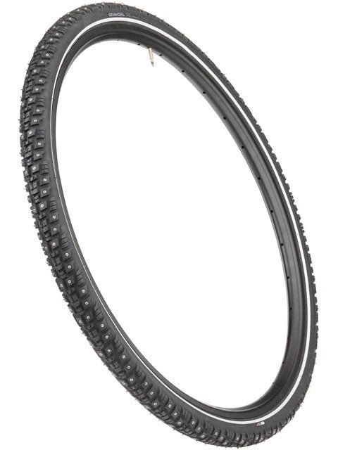 45NRTH Gravdal Tire - 650b x 38, Tubeless, Folding, Black, 60tpi, 240 Concave Carbide Studs