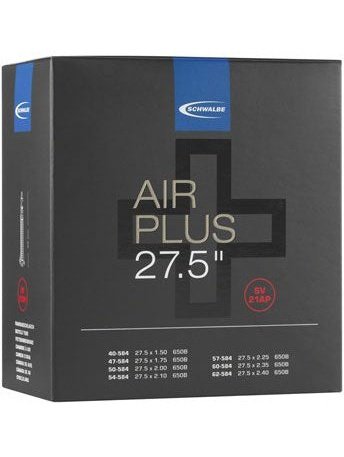 Schwalbe Air Plus Tube - 27.5 x 2.10-3.0", 40mm, Presta Valve