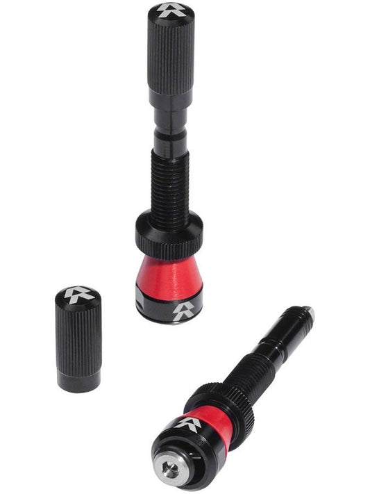 Reserve Wheels Reserve Fillmore Tubeless Valves - 50mm, Black, Pair