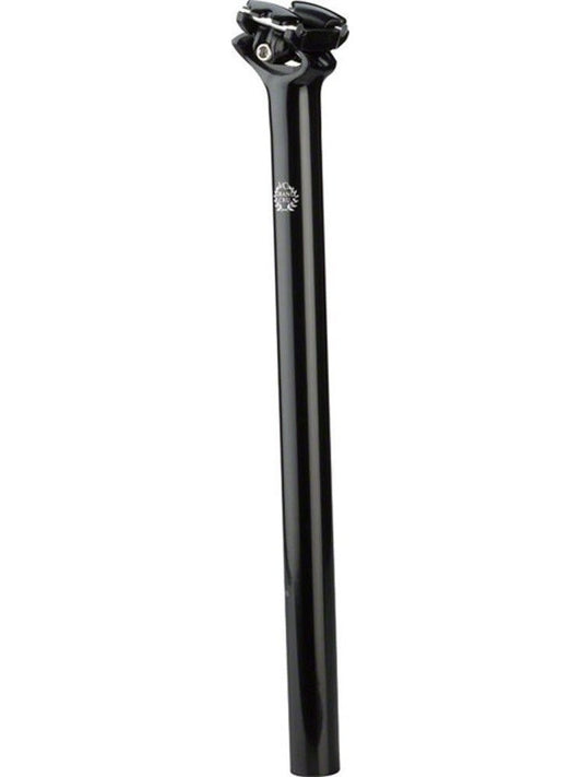 Velo Orange Grand Cru Seatpost: 0 Setback, 27.2mm, 400mm, Black
