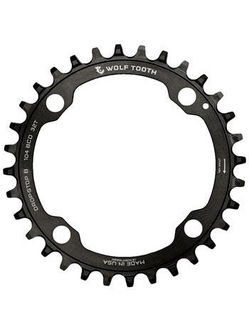 Wolf Tooth 104 BCD Chainring - 32t, 104 BCD, 4-Bolt, Drop-Stop B