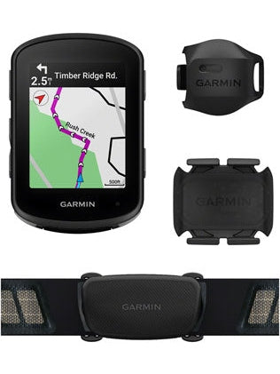 Garmin Edge 540 Bike Computer Bundle - GPS, Wireless, Black