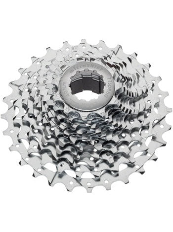 microSHIFT G11 Cassette - 11 Speed, 11-28t, Silver, Chrome Plated, With Spider