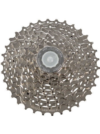 Shimano Alivio CS-HG400 Cassette - 9 Speed, 11-32t, Silver, Nickel Plated