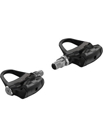 Garmin Rally RS100 Power Meter Pedals - Single Sided Clipless, Composite, 9/16", Black, Pair, Single-Sensing, Shimano SPD-SL