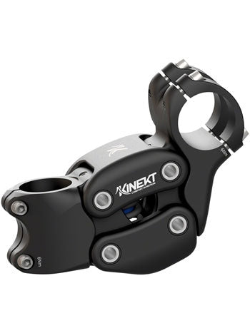 Cirrus Cycles Kinekt Suspension Stem - 100, 31.8 Clamp, +30, 1-1/8", Alloy, Black