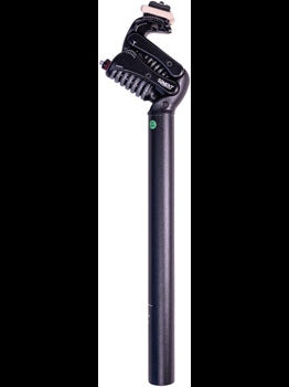 Cirrus Kinekt Suspension Seatpost - Aluminum, 27.2, 420mm, XR- 180-320lb Rider, Black