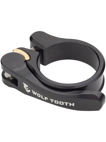 Wolf Tooth Components Quick Release Seatpost Clamp - 34.9mm, Black