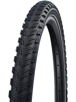 Schwalbe Marathon 365 Tire - 700 x 35, Clincher, Wire, Black/Reflective, Performance Line, GreenGuard, Addix 4Season, E-50