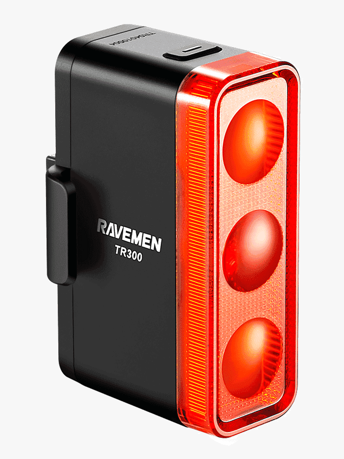 Raveman TR-300 USB RECHARGE 300 LUMEN LED TAILLIGHT