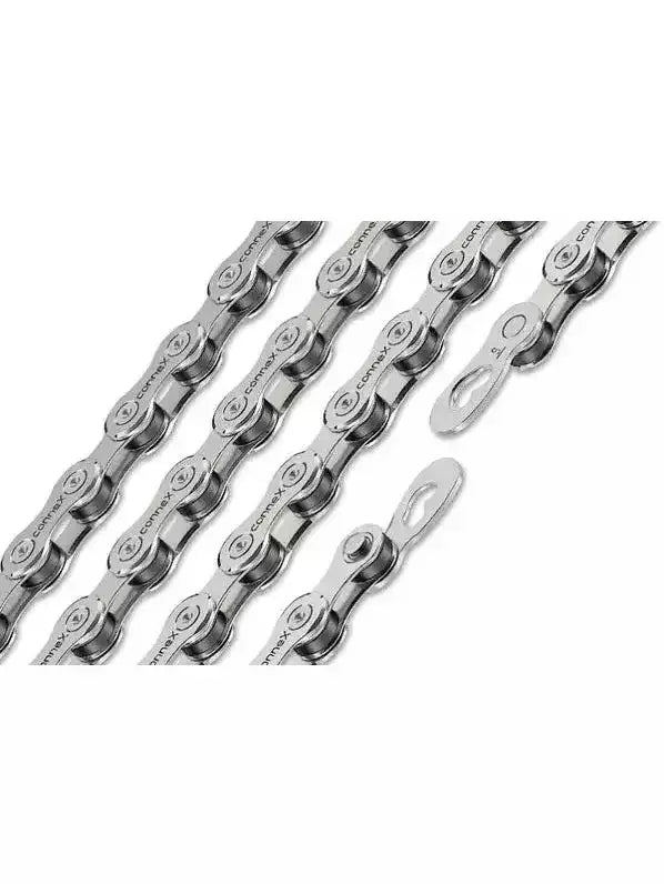 Connex 900 1/2x3/32 114L ROAD/MTB 9 SPEED CHAIN STEEL SILVER