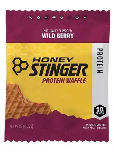 Honey Stinger Organic Stinger Protein Waffle - Wild Berry