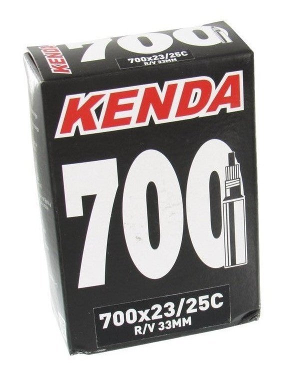 Kenda 700x23/25c THORN RESISTANT REMOVABLE VALVE P/V 33mm THREADED TUBE
