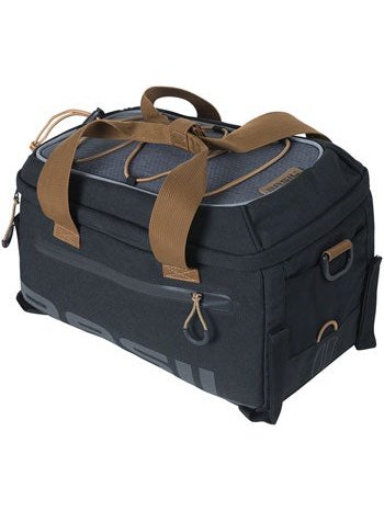 Basil Miles Trunk Bag - 7L, Strap Mount, Black