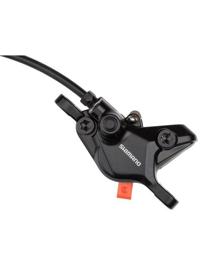 Shimano Deore BL-M4100/BR-MT410 Disc Brake and Lever - Front, Hydraulic, Resin Pads, Gray