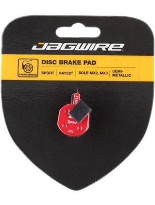 Jagwire Mountain Sport Semi-Metallic Disc Brake Pads for Hayes CX, MX, Sole