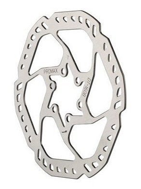 Promax E1 Endurance Disc Brake Rotor - 160mm, 6-Bolt, Silver