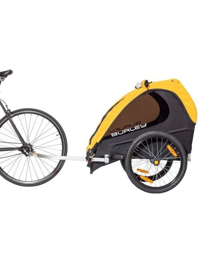 Burley Bee Child Trailer - Double, Yellow