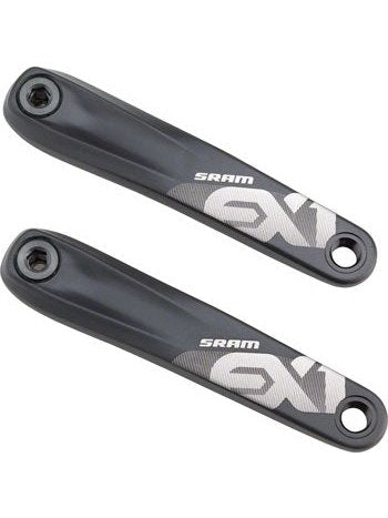 SRAM EX1 E-Crank Crankset - 170mm, For Bosch, Brose, and Yamaha Bottom Bracket Interfaces, Direct Mount, ISIS Spindle Interface, Black