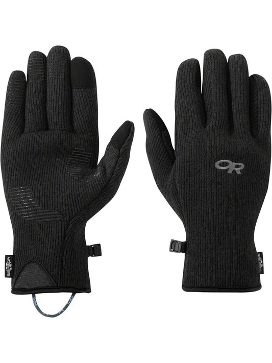 Outdoor Research Flurry Sensor Gloves - Black, Full Finger, Men's