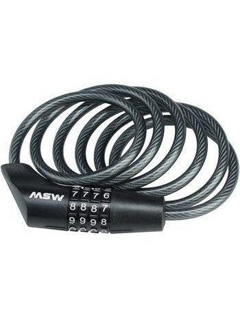 MSW CLK-108 Combination Cable Lock 